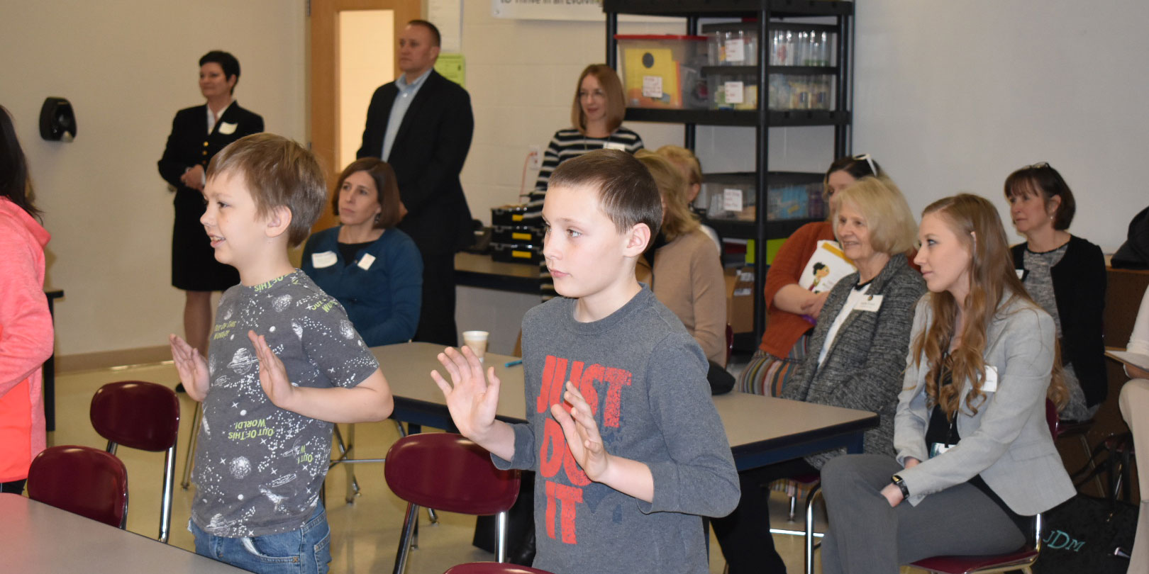 Image of First Lady Kathy Evers Visit